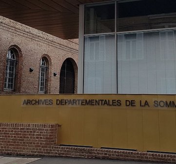 ARCHIVES DÉPARTEMENTALES DE LA SOMME