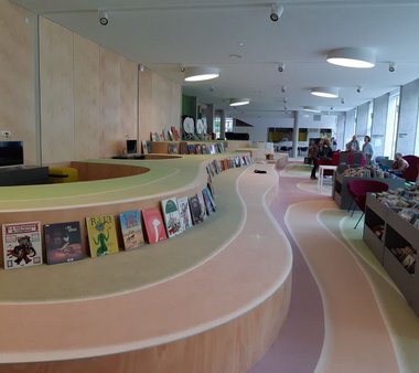 Bibliothèque Dunkerque - Intérieur