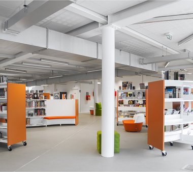 Bibliothèque Condé - Intérieur